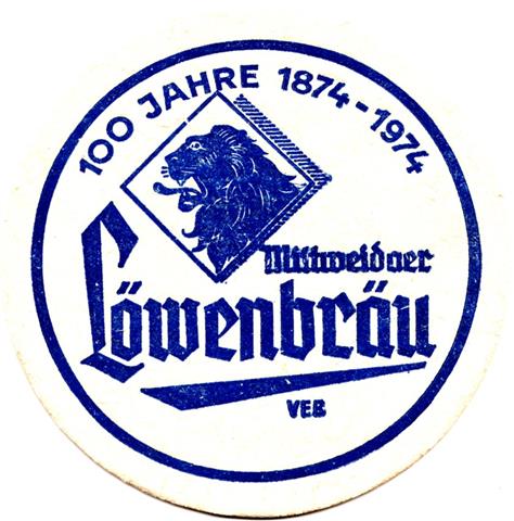mittweida fg-sn mittweidaer rund 2a (215-100 jahre 1874 1974-blau) 